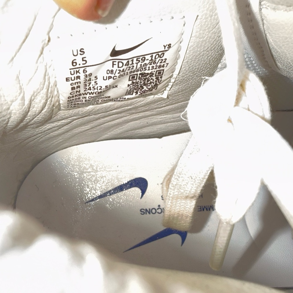 Size 6.5 - Comme des Garçons Homme Plus x Nike Terminator High Navy, FD4159-100 - Picture 8 of 11